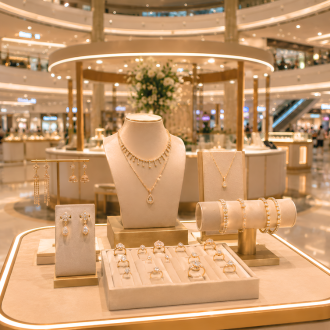 Shopping Mall Display Counter
